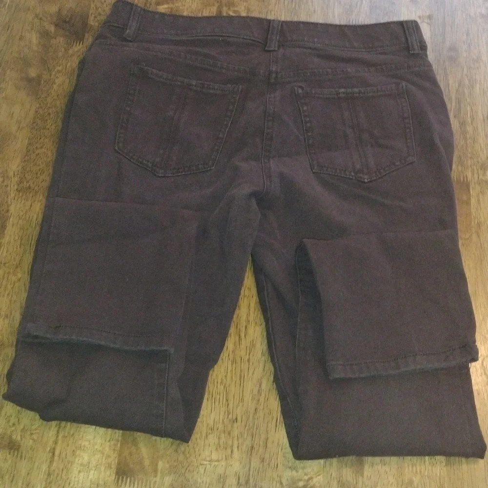 Brown So Slimming Chico's Denim Pants 0.5/6